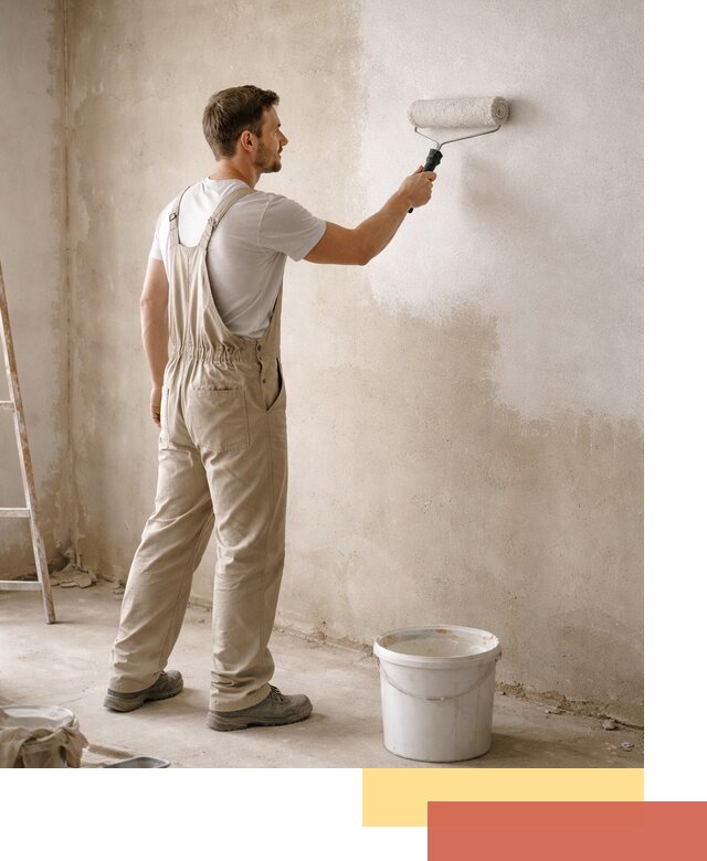 Грунтовка стен под отделку в Новоуральске профессиональным раствором