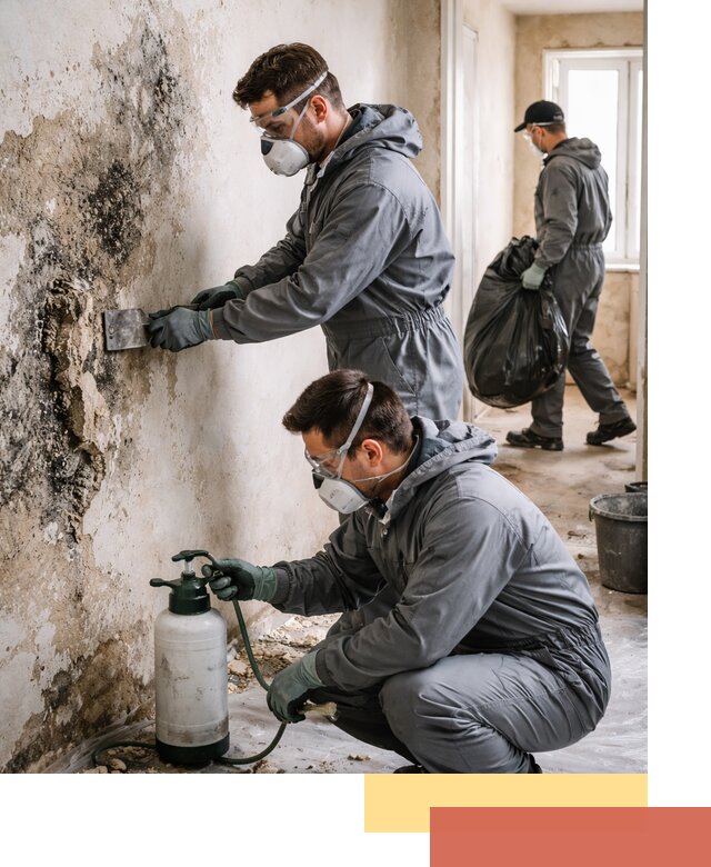 Удаление плесени со стен профессионально в Новоуральске