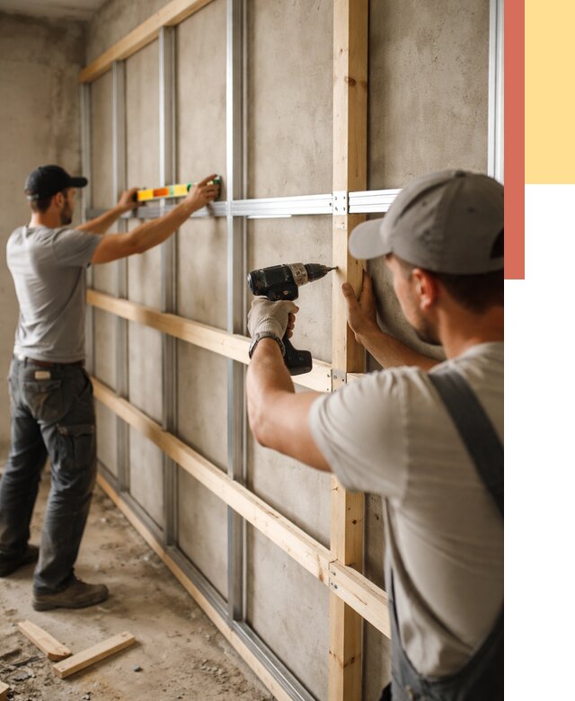 Устройство обрешетки под панели в Новоуральске от 2144 руб. — монтаж под ключ | ОТДЕЛОЧНИК-Нву