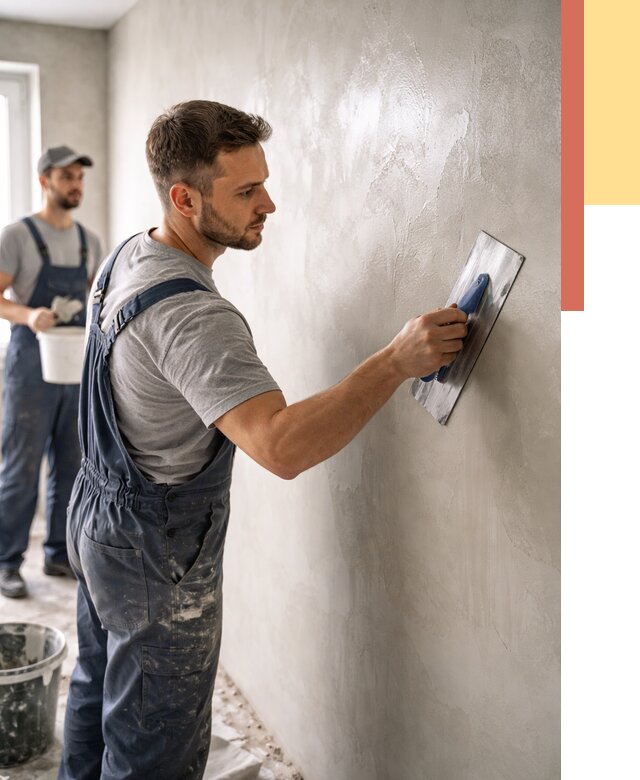 Глянцевание штукатурки стен в Новоуральске от 7656 руб. — услуги и затирка | ОТДЕЛОЧНИК-Нву