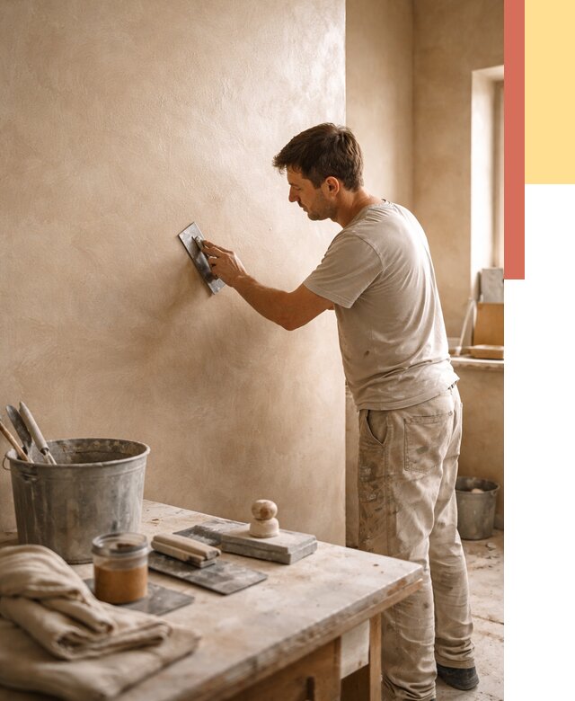 Марокканская штукатурка таделакт в Новоуральске под ключ от 4287 руб. | ОТДЕЛОЧНИК-Нву
