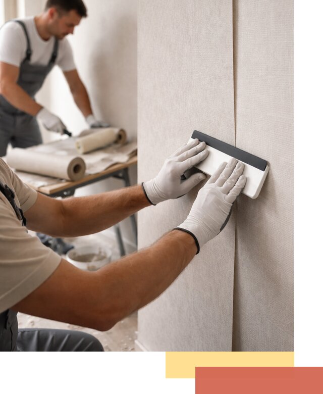 Поклейка обоев под покраску в Новоуральске профессионально и быстро