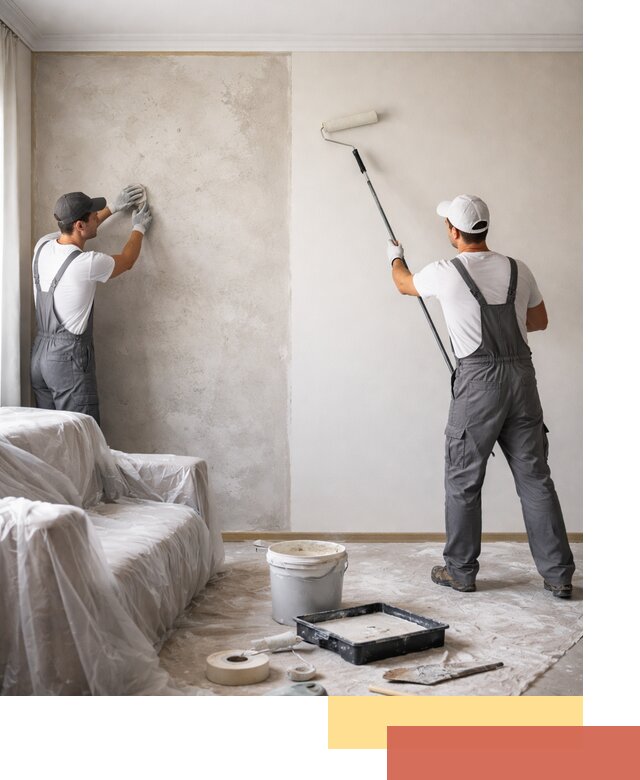 Покраска стен антивандальной краской в Новоуральске