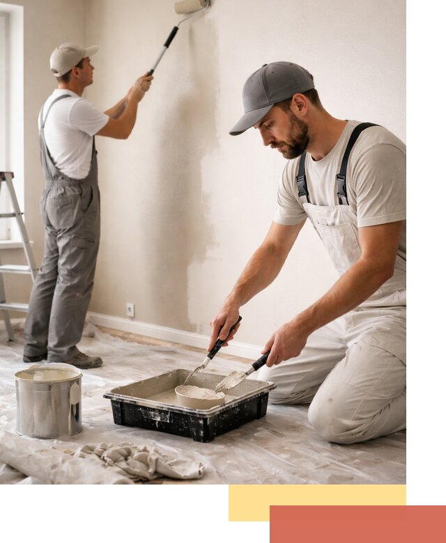 Покраска стен в квартире в Новоуральске — профессионально и аккуратно