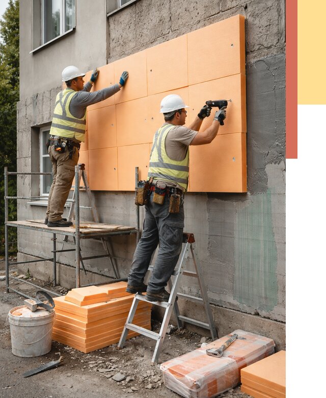 Утепление стен пеноплексом в Новоуральске от 1888 руб./м2 — быстро и недорого | ОТДЕЛОЧНИК-Нву