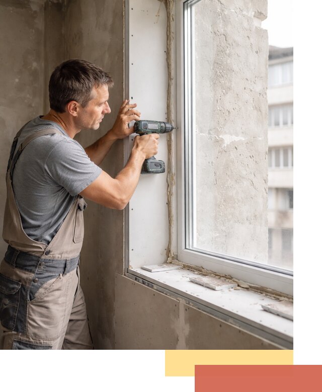 Монтаж гипсокартонных откосов в Новоуральске под ключ