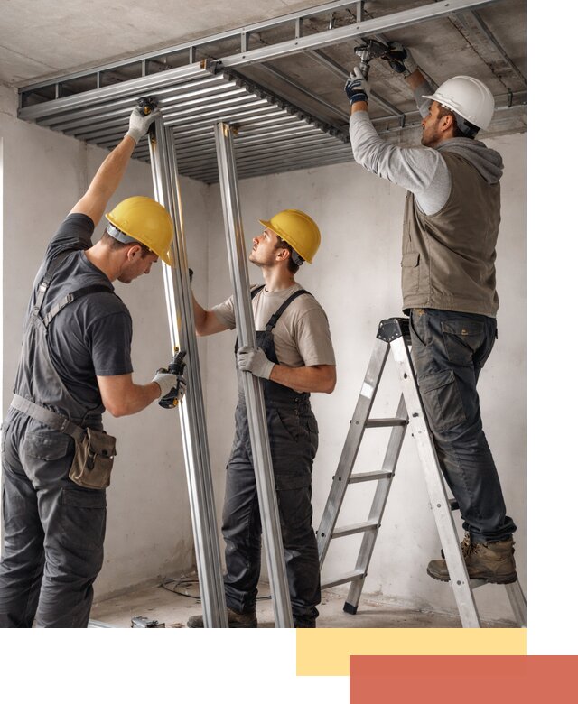 Монтаж реечного потолка под ключ в Новоуральске