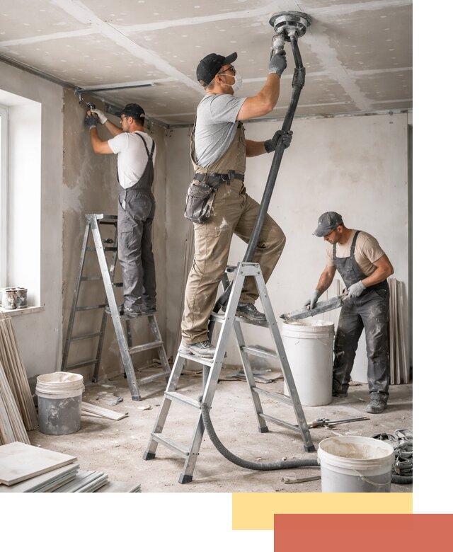 Ремонт потолка из гипсокартона в Новоуральске: быстрый и качественный монтаж