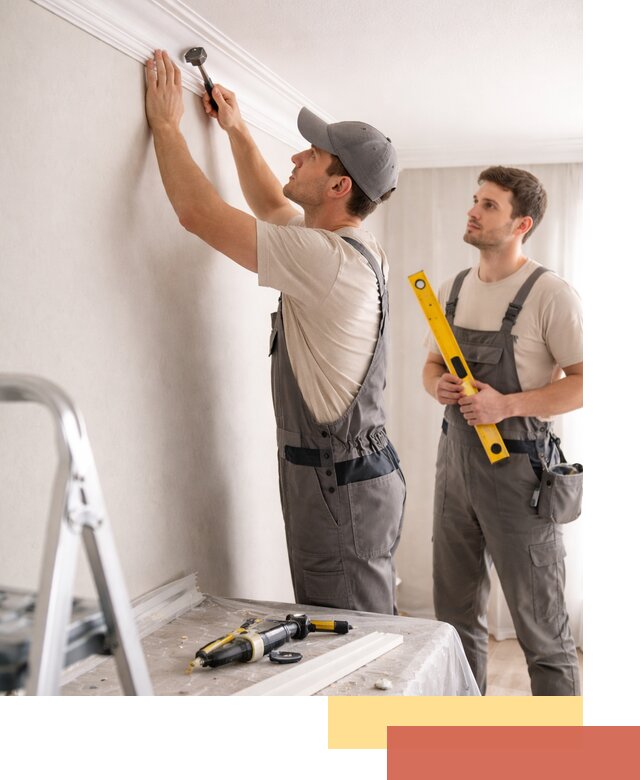 Монтаж потолочного плинтуса в Новоуральске качественно и быстро