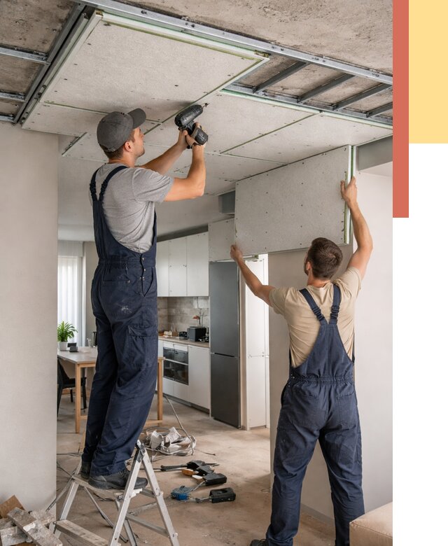 Шумоизоляция потолка панелями зипс в Новоуральске от 1888 руб. под ключ | ОТДЕЛОЧНИК-Нву